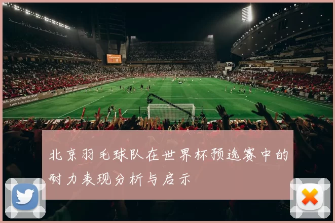 北京羽毛球队在世界杯预选赛中的耐力表现分析与启示